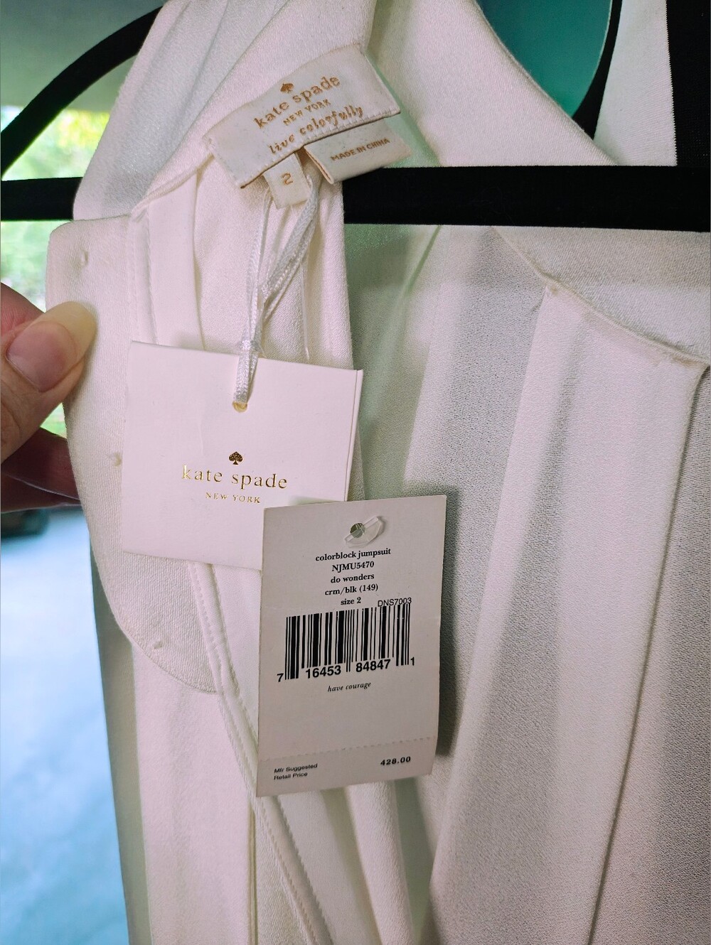 Kate Spade New York Do Wonders Colorblock Classic Jumpsuit - Picture 8 of 14